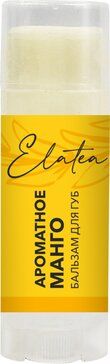 Elatea Бальзам для губ Ароматное манго, 4.8 г, 1 шт.