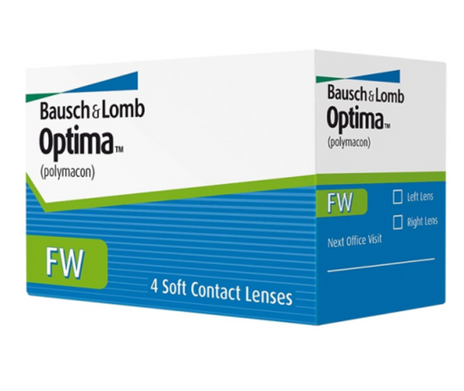 Bausch&Lomb Optima FW Контактные линзы плановой замены, BC=8.4 d=14.0, D(-2.50), 4 шт.